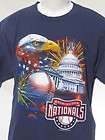 vtg 2004 Washington Nationals MLB Lee Sport tee t shirt size large L 