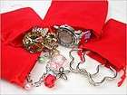 50 D Red Sq Velvet Jewelry Gift Wedding Bag Pouch 3.5