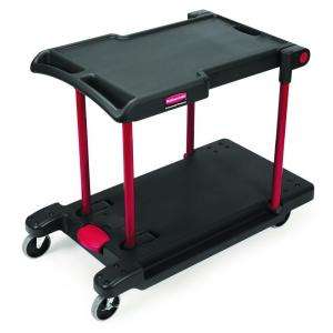 Rubbermaid Convertible Utility Cart FG 4300 BLA at The Home Depot 
