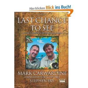 Last Chance to See  Mark Carwardine, Stephen Fry Englische 