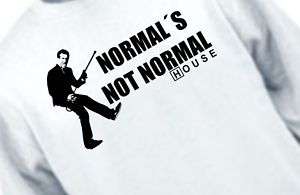Sweatshirt DR HOUSE NORMAL´S NOT NORMAL S XXL ST2263  