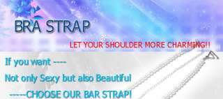 brand new bead adjustable shoulder bra straps chain  