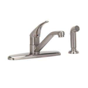   Sprayer Kitchen Faucet in Stainless Steel 8411SSF at The Home Depot