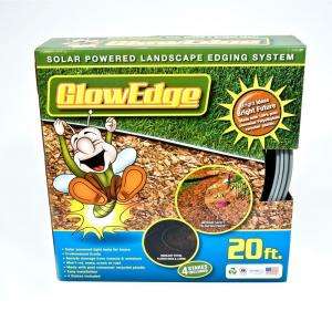 Glow Edge 20 ft. Lawn Edging Made with Post Consumer Recycled Plastic 