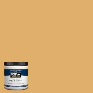 BEHR Premium Plus 8 oz. Sweet Maple Interior/Exterior Paint Tester 
