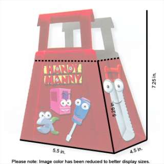 Disney Handy Manny Treat Boxes Party Favors 4pc  