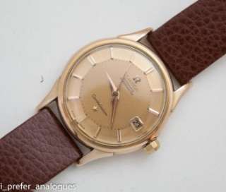 Omega Constellation Calendar Pie Pan Gold Dial and 18K Solid Gold Case 