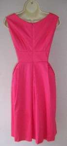 CALVIN KLEIN Pink Cotton Spandex Versatile Dress 10 NWT  