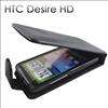 Leder Tasche Hülle Flip Case + folie für HTC Desire HD  