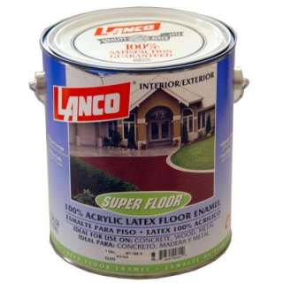Lanco Super Floor 1 Gallon Interior and Exterior Floor Enamel SF284 4 