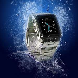 Waterproof Water Resistant Cell Phone Watch Mobile 2011 New Version 