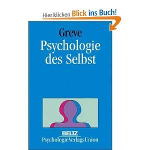 Psychologie des Selbst  Werner Greve Bücher