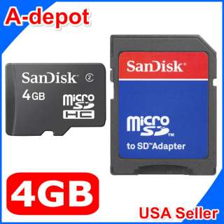 4GB Memory Card For Blackberry Curve 8900 8350i Bold 9780 Torch 9810 