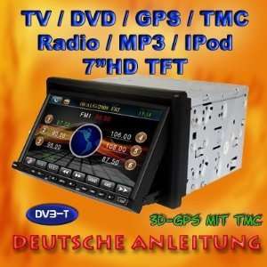 DIN, Doppel DIN Autoradio, DVD, Navi, Navigation, GPS, dvb t, TV 
