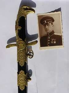 RRRR WWII Bulgarian Royal pilots officer award dagger.The last 