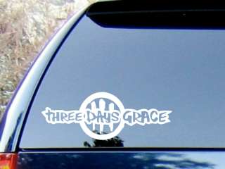 Three Days Grace Vinyl Decal Sticker Color HIGH QUALITY  