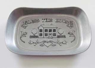 WiltonArmetale Bless This House Serving & Cooking Tray ~ NEW  