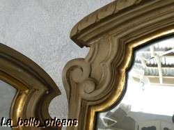 FRENCH LOUIS XV DRESSING/VANITY FREE STAND TRIPTYCH MIRROR.FULL SIZE 