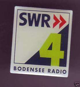 SWR4 Bodensee Radio Pin  Pins Media NEU  