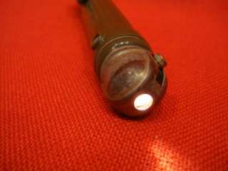 WWII US ARMY AIR FORCES USAAF CORPS PILOTS PENLIGHT FLASHLIGHT ~ IT 