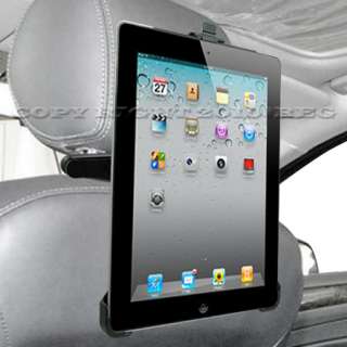  BACK SEAT HEAD REST HOLDER MOUNT STAND KIT CARDLE FOR APPLE IPAD 2 2ND