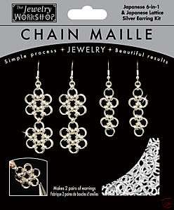 CHAIN MAILLE JAPANESE 6 IN 1 EARR KIT Jump Ring Jewelry  