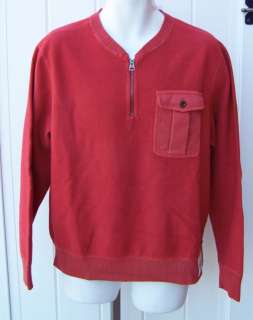 Ralph Lauren Mens RRL sweatshirt medium $230 red nwt  