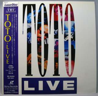 Japan LD TOTO LIVE Recorded live in Paris in 1990  