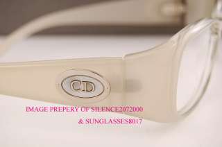 New Christian Dior CD Eyeglasses Frames 3151 OER WHITE  