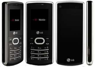 LG A140 Jag 5 Black on T Mobile Pay As You Go Mobile 5025743714439 
