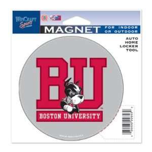Boston University Terriers Official Logo 4 Car Magnet  