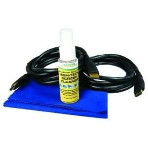  CABLES UNLIMITED ACCHDTVKIT3 SPRAY GEL SCREEN CLEANER & 2 