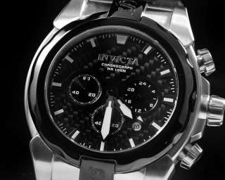   Speedway Extreme Chronograph Black Carbon Fiber Dial Bracelet Watch