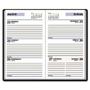  DayMinder Small Weekly Appointment Book with Vinyl Cover 