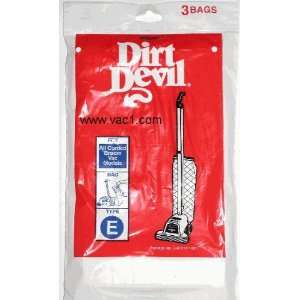  Genuine Dirt Devil Broom Vac   Type E ( 3 pack ) Kitchen 