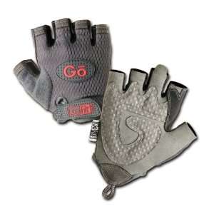GoFit Womens Pearl Tac Weightlifting Glove with Training CD (X Small 