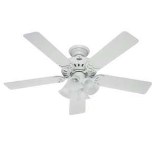   : Selected H 52 White Ceiling Fan By Hunter Fan Company: Electronics