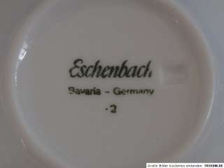 Eschenbach LA REINE Weiß Teetasse Tasse mit Untertasse  