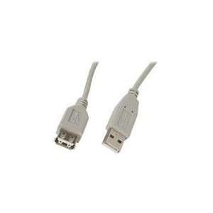  Kaybles 6 ft. USB 2.0 A/male to A/female Cable in Beige 