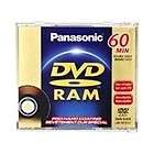 NEW PANASONIC LM AF60U DVD RAM DOUBLE SIDED 2.8GB DISC