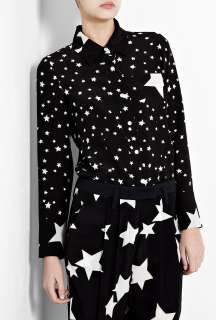 Sonia by Sonia Rykiel  Black & White Star Print Shirt by Sonia by 