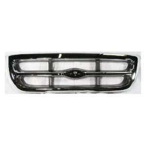  TKY FD07147GC DK5 Ford Ranger Chrome Replacement Grille 