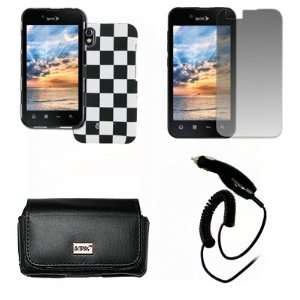  EMPIRE LG Marquee Black Leather Case Pouch with Belt Clip 