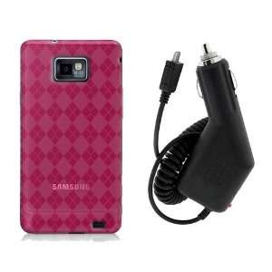   CHECKER TPU SKIN CASE + CAR CHARGER CLA Cell Phones & Accessories