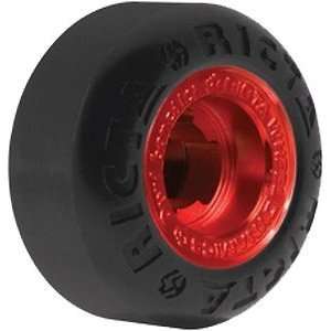   All Star 53mm Black Red Chrome Skate Wheels