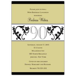 90th Birthday Party Invitations on Related To 90th Birthday Invitation Wording 5th Birthday Invitation