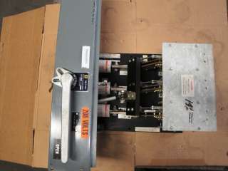 This auction is for 1 Square D Bolt lock switch 1200 AMPS 240V Class 