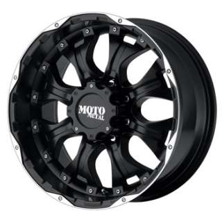 20 inch Black wheels rim MOTO METAL 959 Chevy Gmc Dodge 2500 3500 8 