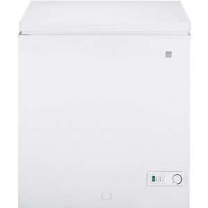 GE FCM5SUWW 5.0 cu. ft. Chest Freezer with Manual Defrost 