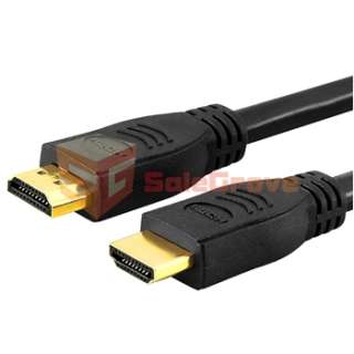 30 Ft High Speed v1.4 HDMI Cable With Ethernet For PS3 Blu Ray HDTV 